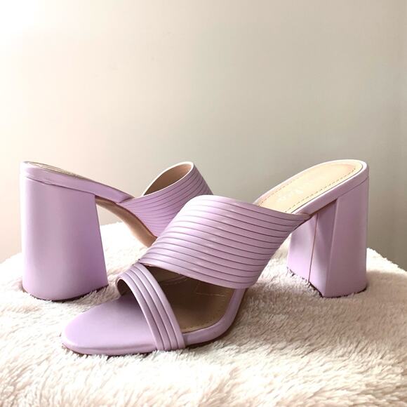 CHARLES BY CHARLES DAVID lilac sandal heels NEW - Picture 9 of 9